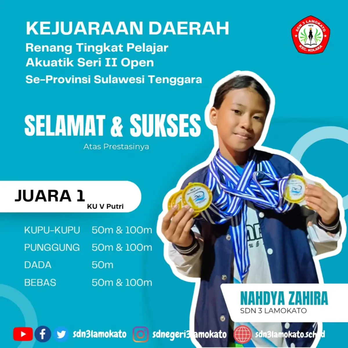 Kejuaraan Daerah Akuatik Seri II Open Sultra 2024